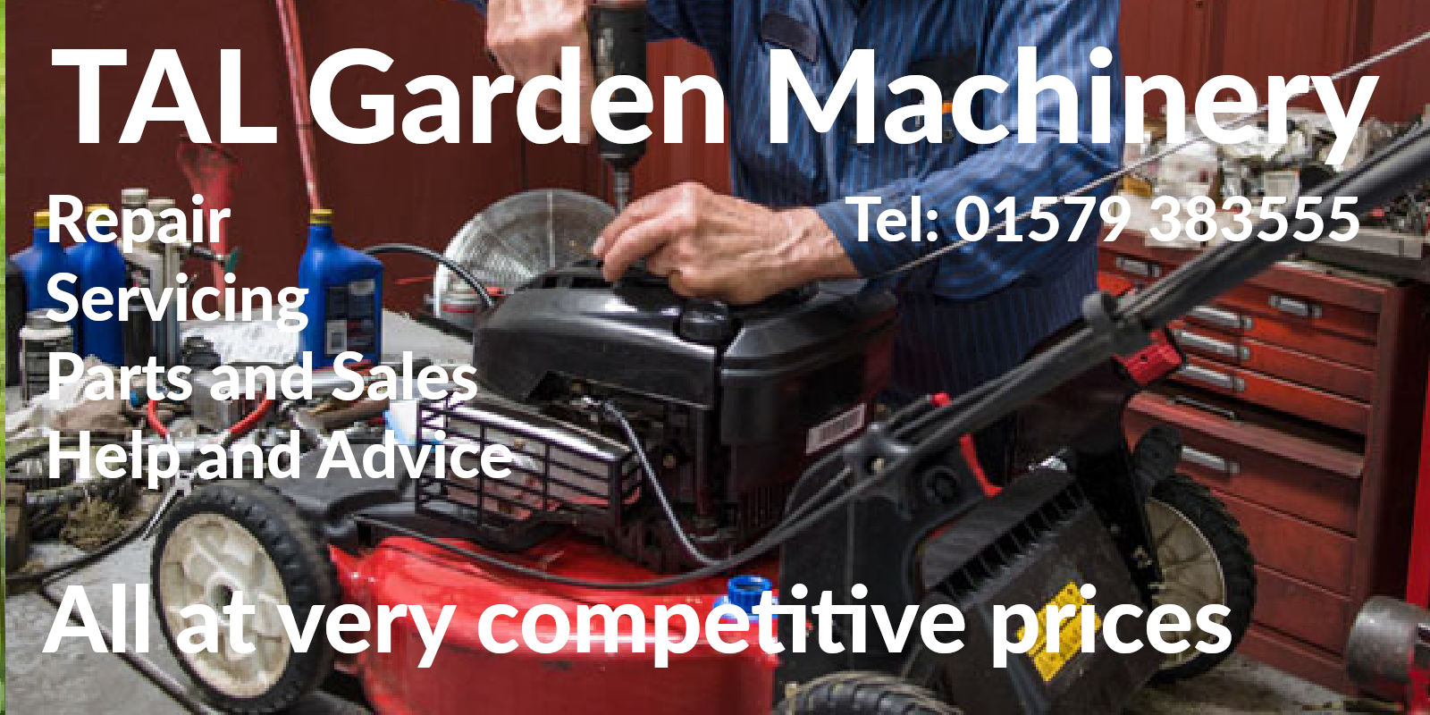 DEVON Repairs Servicing & Hiring. Repairing or servicing lawnmowers is a major part of TAL Gardening Machinery Southwest UK work. We work together with our customers, ...