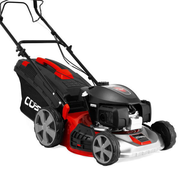 Introducing the Cobra MX460SPH 18” petrol lawnmower. Powered by a Honda GCVX145 engine, this feature rich lawnmower delivers an impressive 145cc of grass